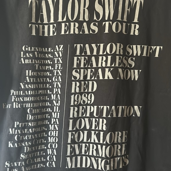 Taylor Swift Eras Tour Tee - Picture 5 of 5